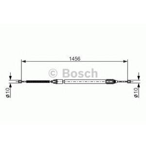 жило за ръчна спирачка BOSCH 1 987 477 637 