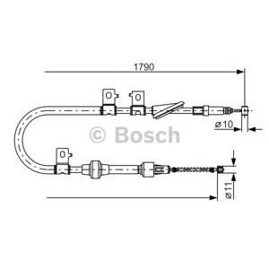 жило за ръчна спирачка BOSCH 1 987 477 739 
