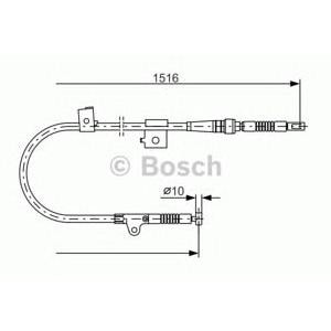 жило за ръчна спирачка BOSCH 1 987 477 759 