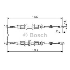 жило за ръчна спирачка BOSCH 1 987 477 766 