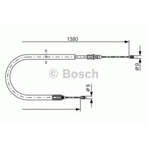 жило за ръчна спирачка BOSCH 1 987 477 776 
