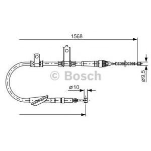 жило за ръчна спирачка BOSCH 1 987 477 790 