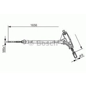 жило за ръчна спирачка BOSCH 1 987 477 871 
