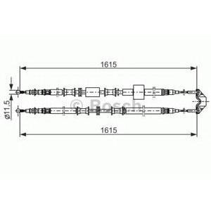 жило за ръчна спирачка BOSCH 1 987 477 935 