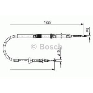жило за ръчна спирачка BOSCH 1 987 477 959