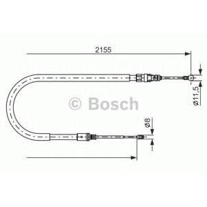 жило за ръчна спирачка BOSCH 1 987 477 994