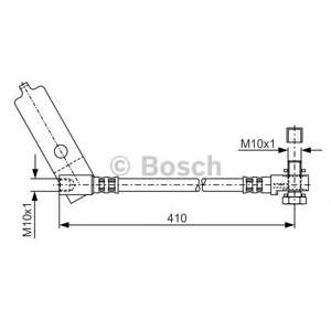 спирачен маркуч BOSCH 1 987 481 046 