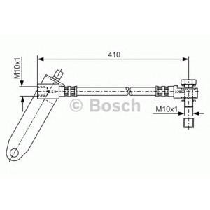 спирачен маркуч BOSCH 1 987 481 047 