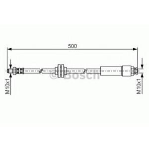 спирачен маркуч BOSCH 1 987 481 172 