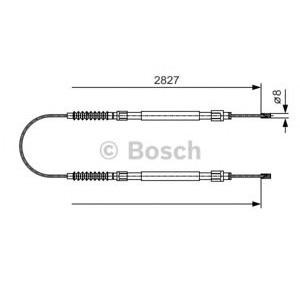 жило за ръчна спирачка BOSCH 1 987 482 006 