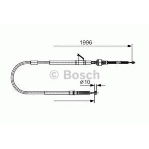 жило за ръчна спирачка BOSCH 1 987 482 068
