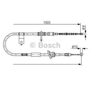 жило за ръчна спирачка BOSCH 1 987 482 164 