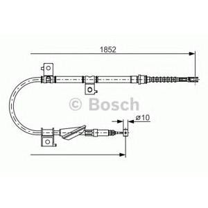 жило за ръчна спирачка BOSCH 1 987 482 175