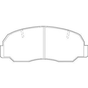 накладки WAGNER WBP21243A 