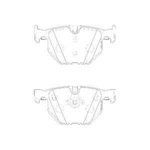 накладки WAGNER WBP23732A