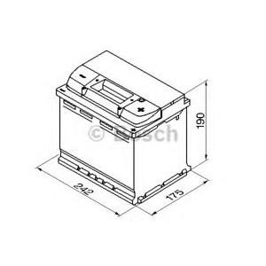 акумулатор BOSCH 0 092 S40 050 