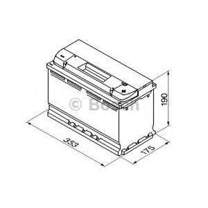 акумулатор BOSCH 0 092 S40 130