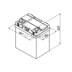 акумулатор BOSCH 0 092 S40 180