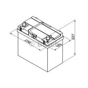 акумулатор BOSCH 0 092 S40 200 