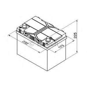 акумулатор BOSCH 0 092 S40 250 