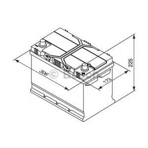 акумулатор BOSCH 0 092 S40 280 