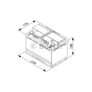 акумулатор BOSCH 0 092 T30 080