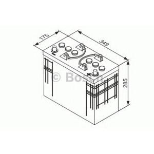 акумулатор BOSCH 0 092 T30 400
