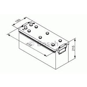 акумулатор BOSCH 0 092 T30 750 