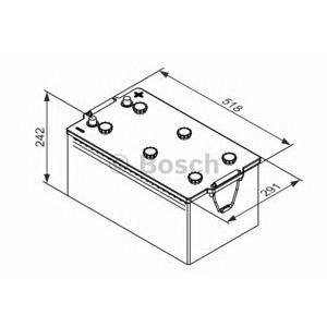 акумулатор BOSCH 0 092 T30 810
