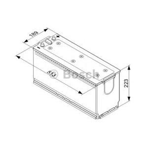 акумулатор BOSCH 0 092 T40 760 