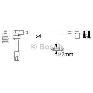 кабели за свещи - комплект запалителни кабели BOSCH 0 986 356 307