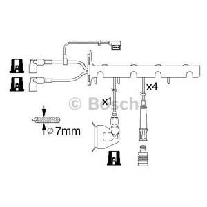 кабели за свещи - комплект запалителни кабели BOSCH 0 986 356 325