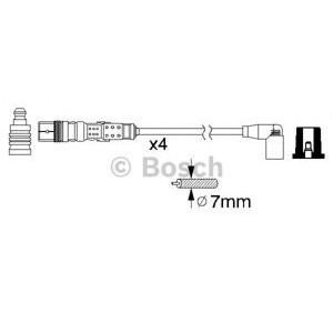 кабели за свещи - комплект запалителни кабели BOSCH 0 986 356 345 