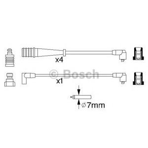 кабели за свещи - комплект запалителни кабели BOSCH 0 986 356 704