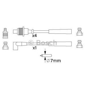 кабели за свещи - комплект запалителни кабели BOSCH 0 986 356 715 