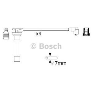 кабели за свещи - комплект запалителни кабели BOSCH 0 986 356 721