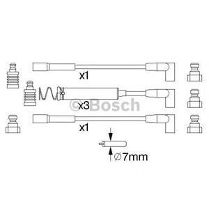 кабели за свещи - комплект запалителни кабели BOSCH 0 986 356 723 