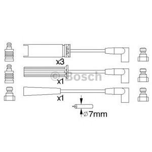 кабели за свещи - комплект запалителни кабели BOSCH 0 986 356 739