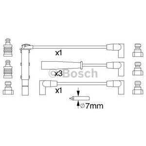 кабели за свещи - комплект запалителни кабели BOSCH 0 986 356 740
