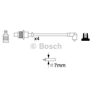 кабели за свещи - комплект запалителни кабели BOSCH 0 986 356 767 