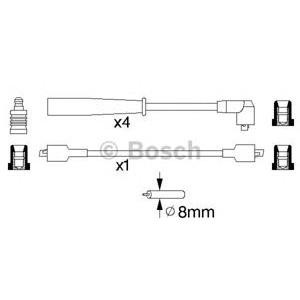 кабели за свещи - комплект запалителни кабели BOSCH 0 986 356 774 