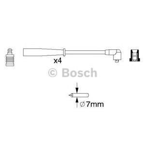 кабели за свещи - комплект запалителни кабели BOSCH 0 986 356 789