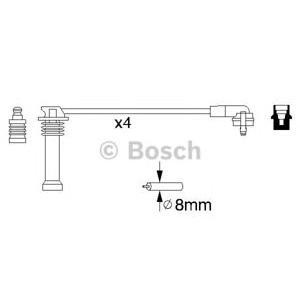 кабели за свещи - комплект запалителни кабели BOSCH 0 986 356 805