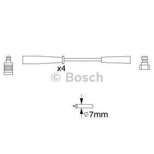 кабели за свещи - комплект запалителни кабели BOSCH 0 986 356 817