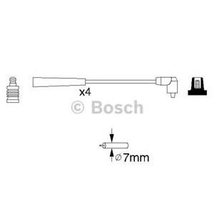 кабели за свещи - комплект запалителни кабели BOSCH 0 986 356 818 