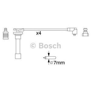 кабели за свещи - комплект запалителни кабели BOSCH 0 986 356 821