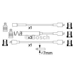 кабели за свещи - комплект запалителни кабели BOSCH 0 986 356 826