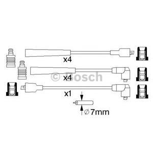 кабели за свещи - комплект запалителни кабели BOSCH 0 986 356 831