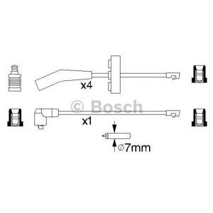 кабели за свещи - комплект запалителни кабели BOSCH 0 986 356 835