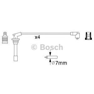 кабели за свещи - комплект запалителни кабели BOSCH 0 986 356 867 